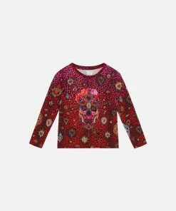 Camilla EBoutique (US) Gift Ideas KIDS LONG SLEEVE TOP 12-14 LUCKY CHARMS