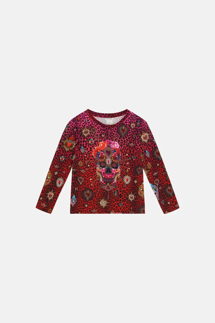 Camilla EBoutique (US) Gift Ideas KIDS LONG SLEEVE TOP 4-10 LUCKY CHARMS