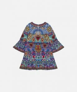 Camilla EBoutique (US) KIDS A-LINE GATHERED DRESS 12-14 LUCKY CHARMS