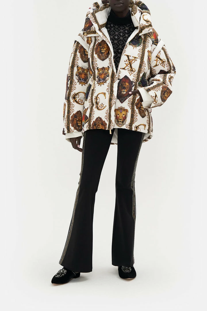 Camilla EBoutique (US) HOODED PUFFER JACKET REIGN OF ROSES