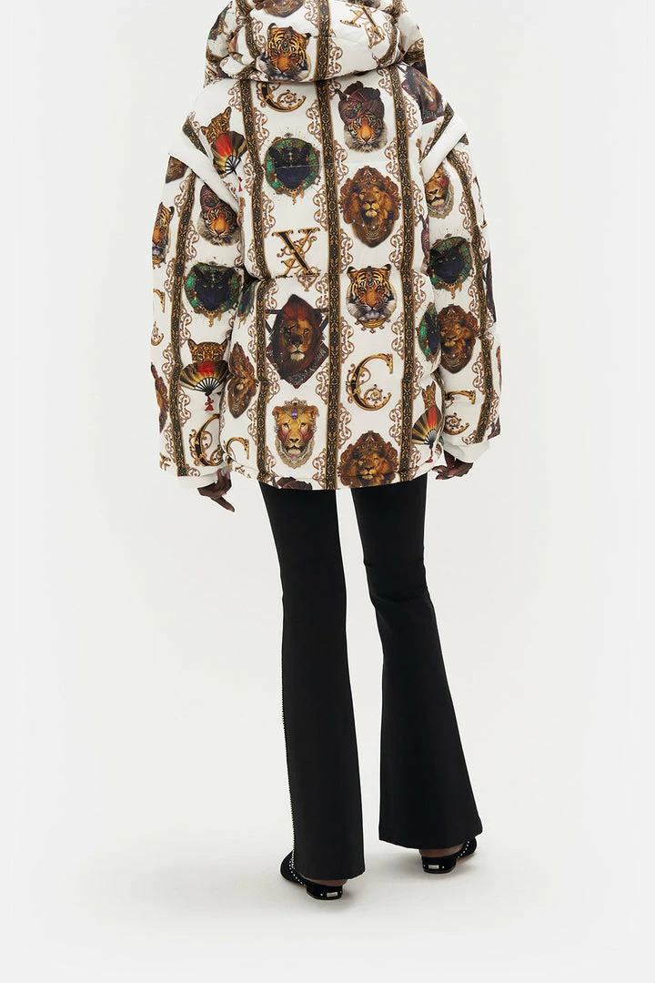 Camilla EBoutique (US) HOODED PUFFER JACKET REIGN OF ROSES