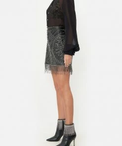 Camilla EBoutique (US) MINI SKIRT LEATHER Clothing