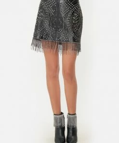 Camilla EBoutique (US) MINI SKIRT LEATHER Clothing