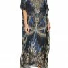 Camilla EBoutique (US) ROUND NECK KAFTAN DRIPPING IN DECO