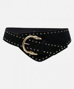 Camilla EBoutique (US) ASYMMETRIC BELT SOLID BLACK