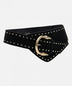 Camilla EBoutique (US) ASYMMETRIC BELT SOLID BLACK