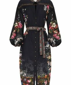 Camilla EBoutique (US) BLOUSON SLEEVE MIDI DRESS FROM THE ARCHIVES Sale Clothing