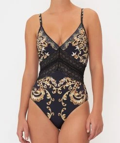 Camilla EBoutique (US) LACE INSERT BODYSUIT DANCE WITH DUENDE