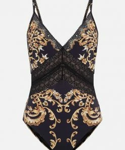 Camilla EBoutique (US) LACE INSERT BODYSUIT DANCE WITH DUENDE
