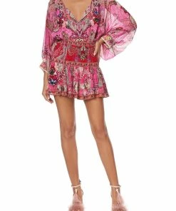 Camilla EBoutique (US) SHORT SHIRRED SKIRT PALISADES PAISLEY Sale Clothing