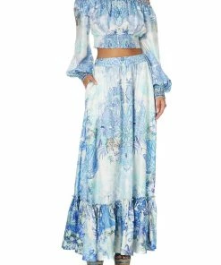 Camilla EBoutique (US) SHIRRED WAIST TOP CALI DREAMING New To Sale