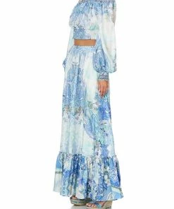 Camilla EBoutique (US) SHIRRED WAIST TOP CALI DREAMING New To Sale