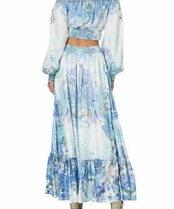 Camilla EBoutique (US) SHIRRED WAIST TOP CALI DREAMING New To Sale