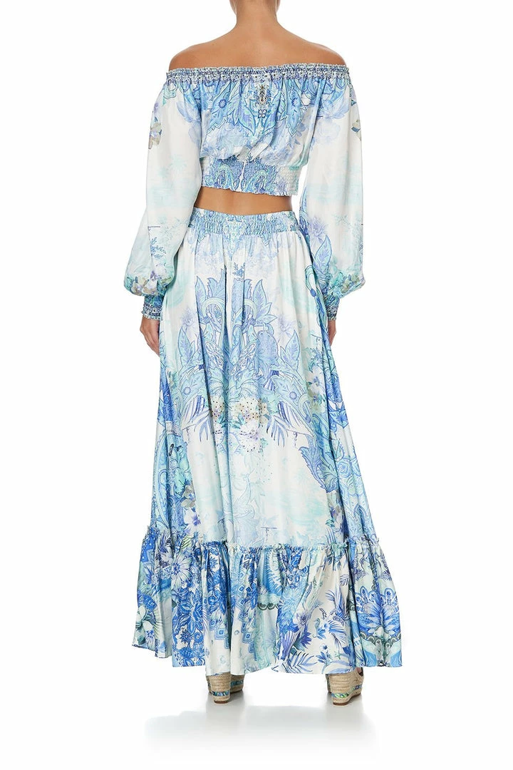 Camilla EBoutique (US) SHIRRED WAIST TOP CALI DREAMING New To Sale