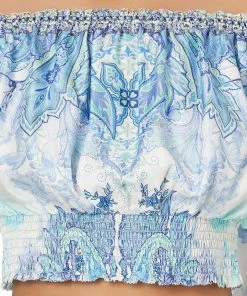 Camilla EBoutique (US) SHIRRED WAIST TOP CALI DREAMING New To Sale