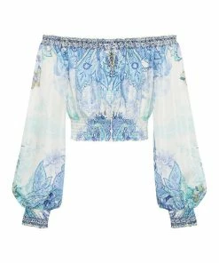 Camilla EBoutique (US) SHIRRED WAIST TOP CALI DREAMING New To Sale