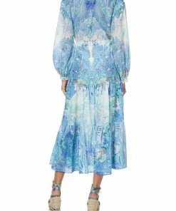 Camilla EBoutique (US) TIERED LONG SHIRT DRESS CALI DREAMING Sale Clothing