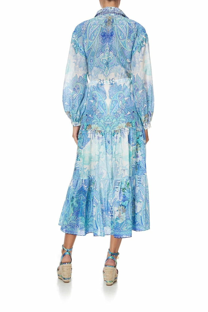Camilla EBoutique (US) TIERED LONG SHIRT DRESS CALI DREAMING Sale Clothing
