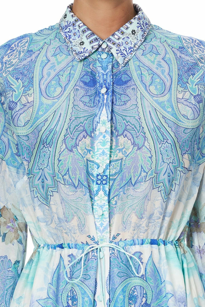 Camilla EBoutique (US) TIERED LONG SHIRT DRESS CALI DREAMING Sale Clothing