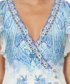 Camilla EBoutique (US) Sale Clothing RUFFLE WRAP DRESS CALI DREAMING