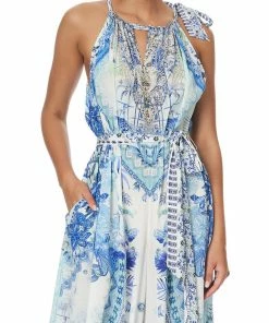 Camilla EBoutique (US) DRAWSTRING NECK JUMPSUIT CALI DREAMING