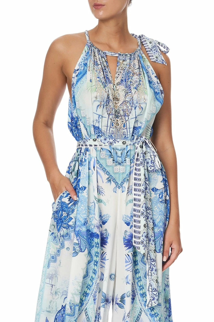 Camilla EBoutique (US) DRAWSTRING NECK JUMPSUIT CALI DREAMING