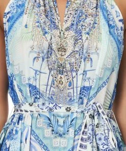 Camilla EBoutique (US) DRAWSTRING NECK JUMPSUIT CALI DREAMING