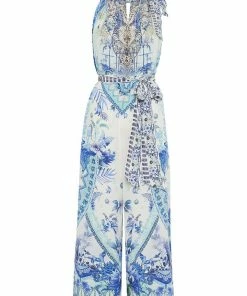 Camilla EBoutique (US) DRAWSTRING NECK JUMPSUIT CALI DREAMING