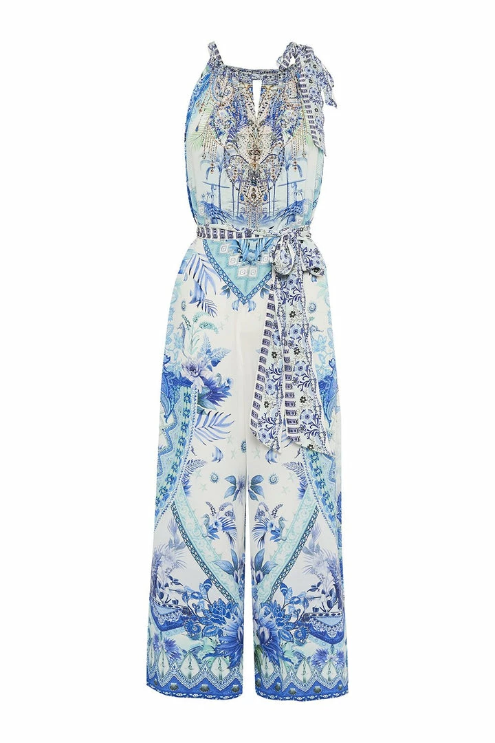 Camilla EBoutique (US) DRAWSTRING NECK JUMPSUIT CALI DREAMING