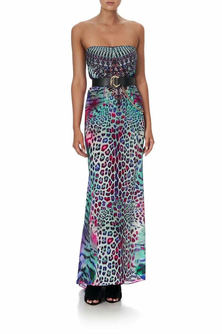 Camilla EBoutique (US) ROUND NECK KAFTAN MIGHTY MEOW