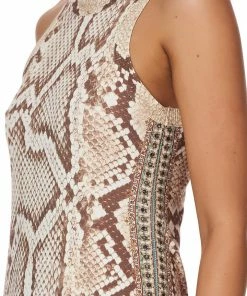 Camilla EBoutique (US) JERSEY TANK DRESS GAZE OF MEDUSA Sale Clothing