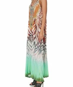 Camilla EBoutique (US) V NECK RACERBACK DRESS SAVANNAH