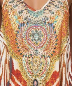 Camilla EBoutique (US) V NECK RACERBACK DRESS SAVANNAH