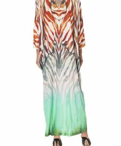Camilla EBoutique (US) Sale Clothing V NECK BATWING KAFTAN SAVANNAH