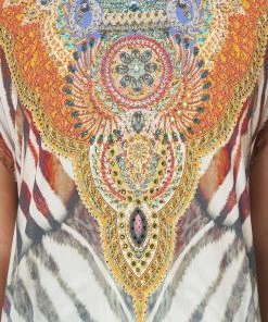 Camilla EBoutique (US) Sale Clothing LONG SCOOP BACK HEM T-SHIRT SAVANNAH