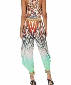 Camilla EBoutique (US) Sale Clothing JERSEY DRAPE PANT WITH POCKET SAVANNAH