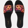 Camilla EBoutique (US) Accessories PRINTED SLIDE MIDNIGHT POPPY