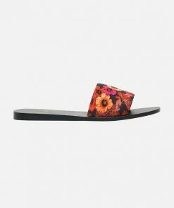 Camilla EBoutique (US) Accessories PRINTED SLIDE MIDNIGHT POPPY