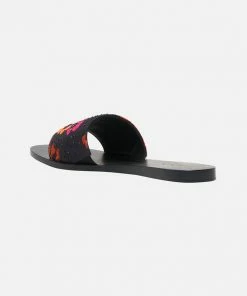 Camilla EBoutique (US) Accessories PRINTED SLIDE MIDNIGHT POPPY