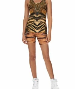 Camilla EBoutique (US) RACER BACK TANK FELINE FINE