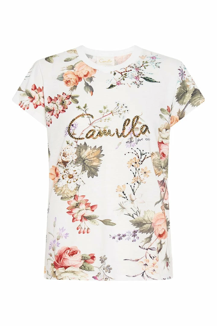 Camilla EBoutique (US) Sale Clothing SLIM FIT ROUND NECK T-SHIRT LONDON LOOMS