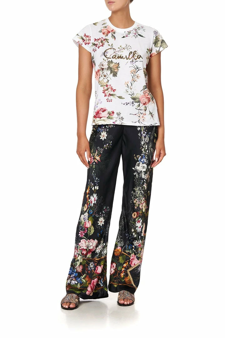 Camilla EBoutique (US) Sale Clothing SLIM FIT ROUND NECK T-SHIRT LONDON LOOMS