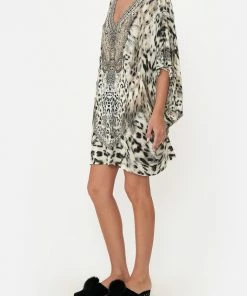 Camilla EBoutique (US) Sale Clothing BAT SLEEVE DRESS SNOW WHISPERS LOUNGE