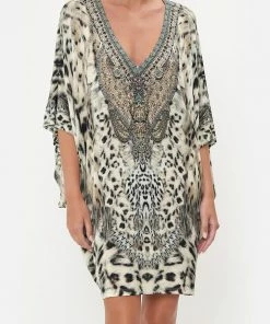 Camilla EBoutique (US) Sale Clothing BAT SLEEVE DRESS SNOW WHISPERS LOUNGE