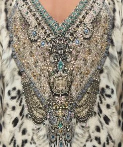 Camilla EBoutique (US) Sale Clothing BAT SLEEVE DRESS SNOW WHISPERS LOUNGE