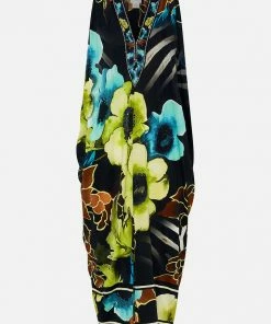 Camilla EBoutique (US) SIDE COWL JERSEY DRESS POPPY DIVINE