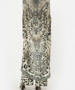 Camilla EBoutique (US) LONG CASUAL JACKET WITH POCKETS SNOW WHISPERS New To Sale