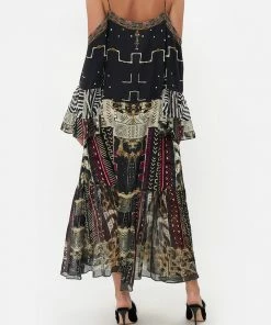 Camilla EBoutique (US) Sale Clothing DROP SHOULDER LONG SLEEVE DRESS DESERT DREAMS