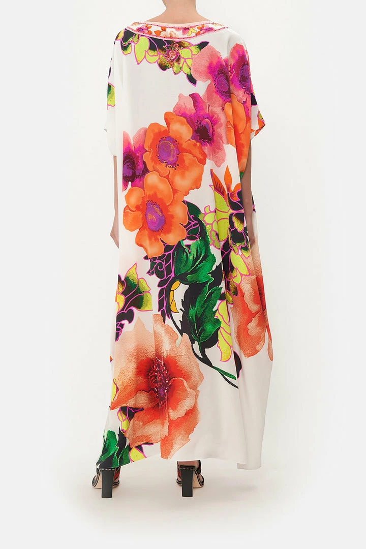 Camilla EBoutique (US) V-NECK KAFTAN PRETTY AS A POPPY