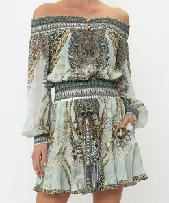 Camilla EBoutique (US) OFF SHOULDER SHORT DRESS FREE ESPIRITU